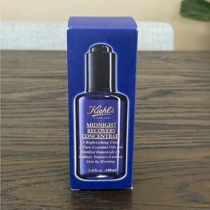 Kiehl’s Midnight Recovery Concentrate Face Oil – NIB (100ml) NIB